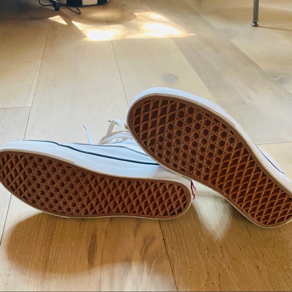 Light Blue Suede Vans Size 6 - Picture 4 of 4